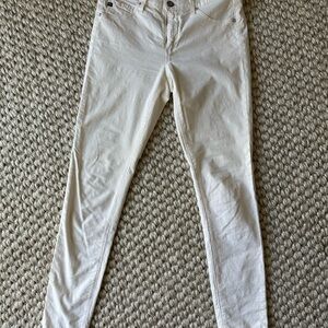 White Corduroy Pants